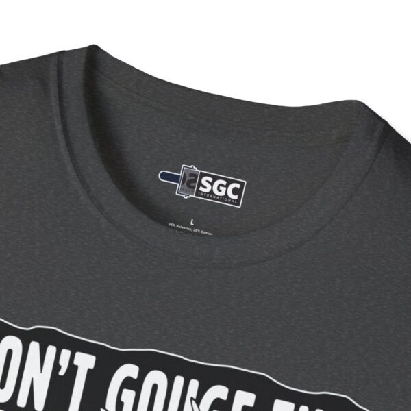 Don't Gouge the Ink! Unisex Softstyle T-Shirt - Image 15